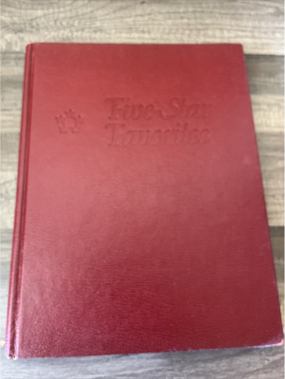 FIVE-STAR FAVORITES: RECIPES FROM FRIENDS OF MAMIE & IKE HC W/DJ 1974 GOLDEN